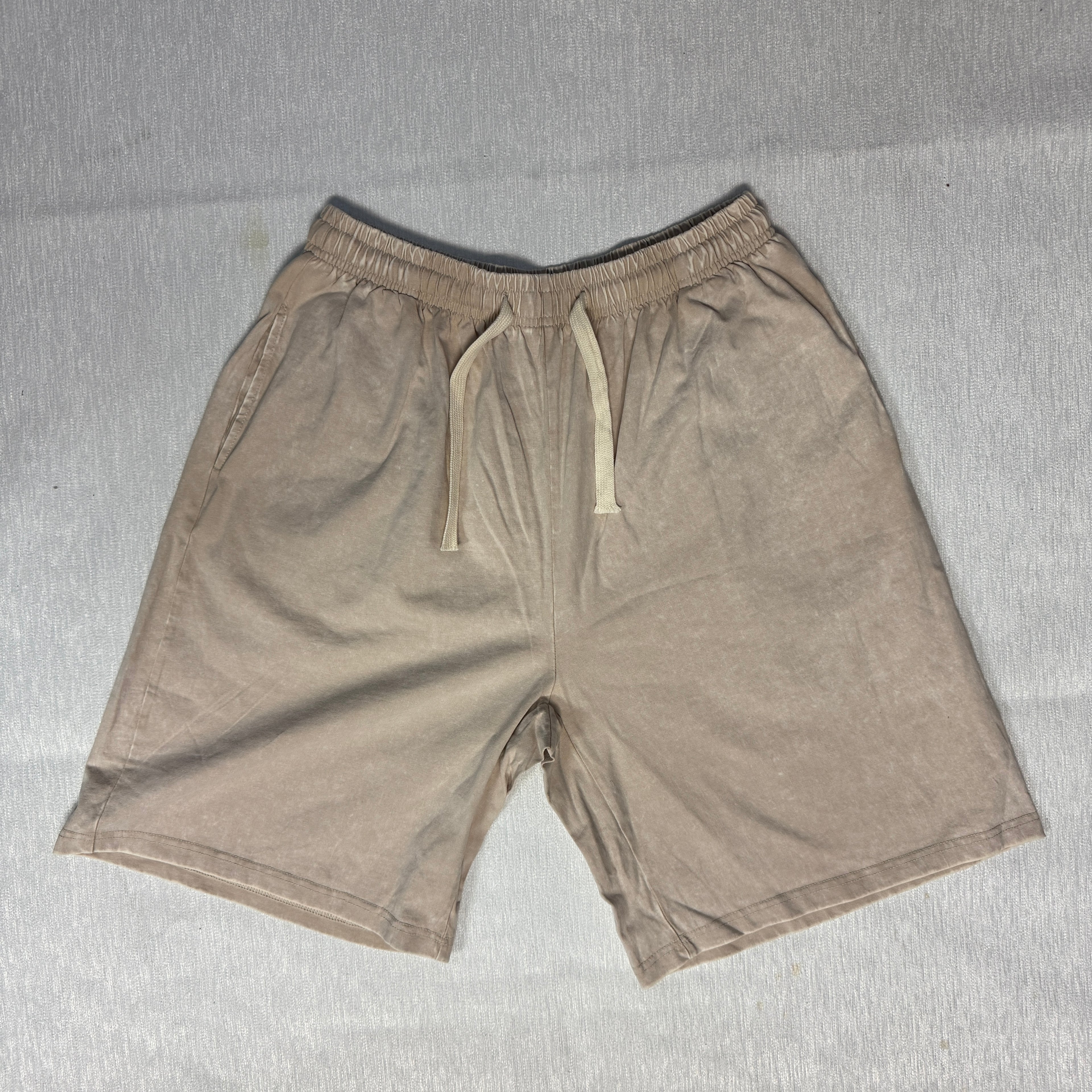 DigiPrint Unisex Vintage Short, Acid washed, Mineral washed.