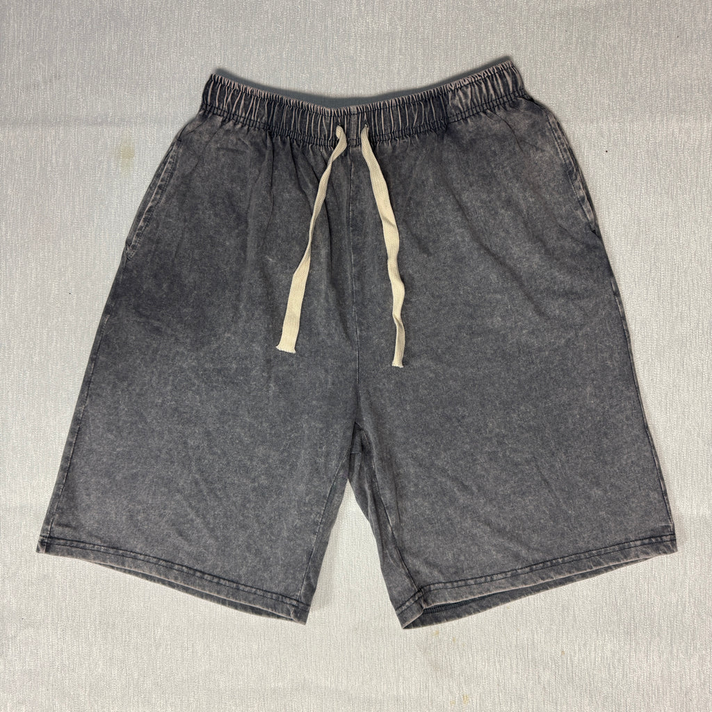DigiPrint Unisex Vintage Short, Acid washed, Mineral washed.