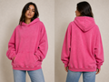 DigiPrint Women's Vintage Hoodies, Acid washed, Mineral washed.
