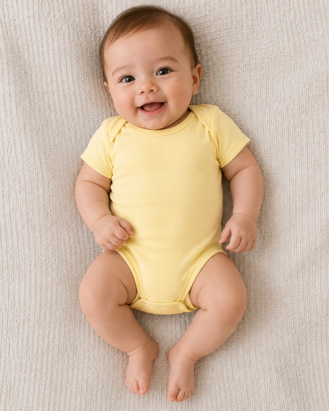 DigiPrint Infant Baby Rib Suit. Cotton 100%